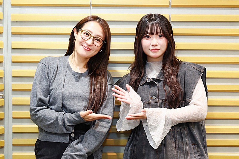 「『ユイカ』、多大な影響を受けたアーティストとの出逢いなど明かす 『大沢あかね LUCKY 7』ゲスト出演」1枚目/1