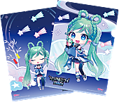 「入場者プレゼント：のくはし描き下ろし『マジカルミライ 2025』オリジナルクリアファイル」3枚目/3