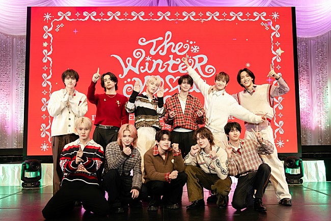 「INI『THE WINTER MAGIC』が自己最高のスタートダッシュでコメント到着「自分たちでも夢のよう」」1枚目/1