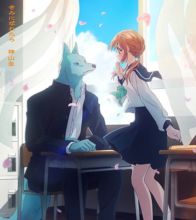 「神山羊 シングル『きみになれたら』アニメ盤（期間盤）
（C）柚樹ちひろ／集英社・キミ越え製作委員会」7枚目/9