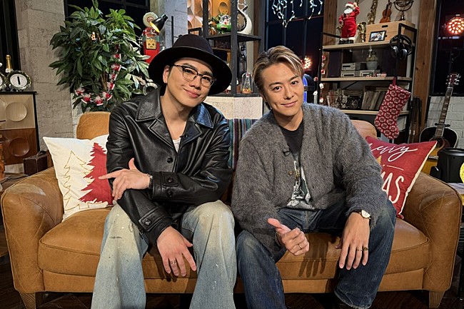 「冠番組『TAKAHIRO &amp; OMIのおたがいプロデュース』、昨年に続いて今年はXmasイブに放送決定」1枚目/1