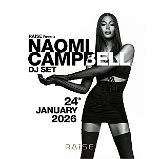 「ナオミ・キャンベル、来日DJセットが1/24に決定」