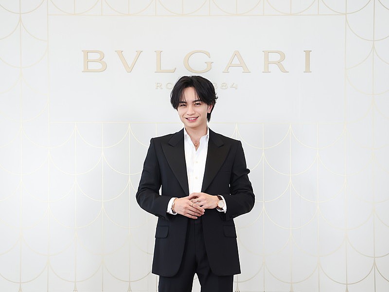 「中島健人、ブルガリのアンバサダーに就任「多くの方々の眼差しを宝石のように輝かせたい」」1枚目/3