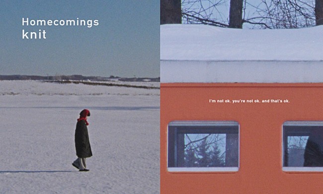 「Homecomings、マイナス17度の雪原で撮影した「knit」MV公開　ドラマ『冬のなんかさ、春のなんかね』主題歌」1枚目/4