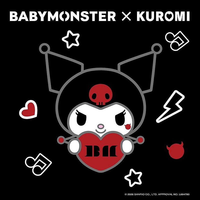 「『BABYMONSTER×KUROMI』」5枚目/6