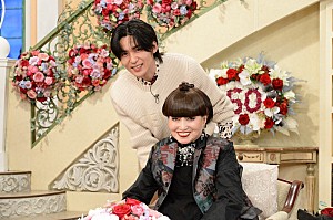 目黒蓮「目黒蓮、黒柳徹子のムチャブリに“はにかみながらも大奮闘”『徹子の部屋50周年SP』ゲスト出演」