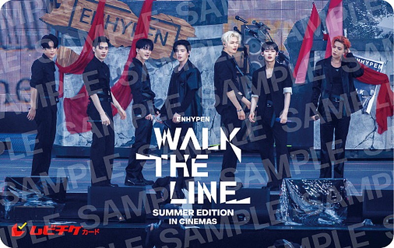 「映画『ENHYPEN [WALK THE LINE SUMMER EDITION] IN CINEMAS』ムチケカードA」3枚目/5