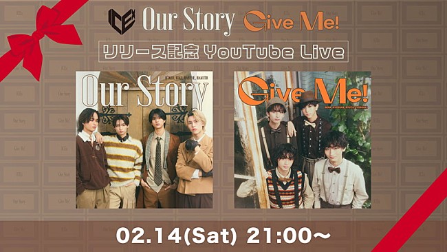 「『2月14日「Our Story」「Give Me!」配信リリース記念スペシャルトークLIVE』」4枚目/4