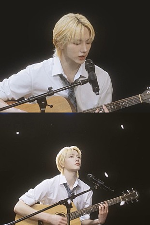 「SUNGHO（BOYNEXTDOOR）、ギターを演奏しながら「One more time, One more chance」歌唱」
