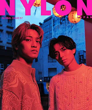 「King &amp; Princeが『NYLON JAPAN GLOBAL ISSUE 07』表紙、台北で撮影されたファッションストーリー」