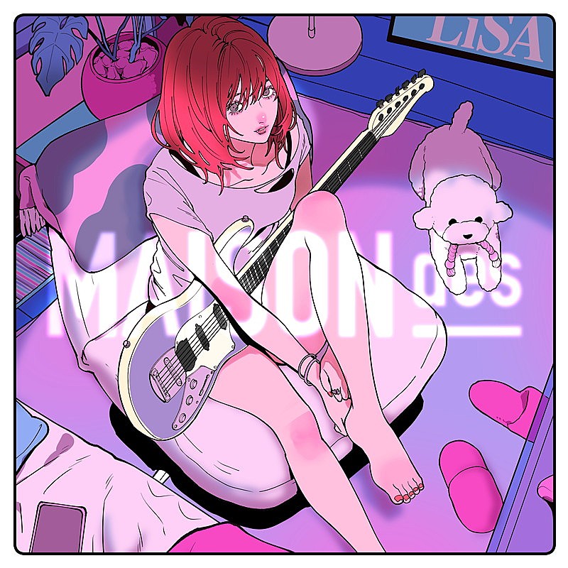 「MAISONdes 配信シングル「Ash&Ember feat. LiSA, ナナホシ管弦楽団」」4枚目/4