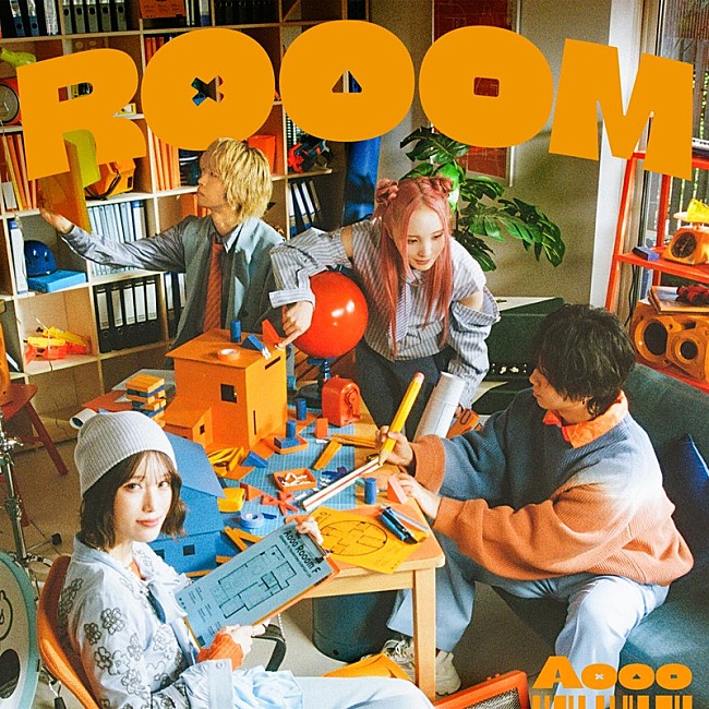 「Aooo、2ndAL『Rooom』リリース決定＆ジャケ写公開」1枚目/3