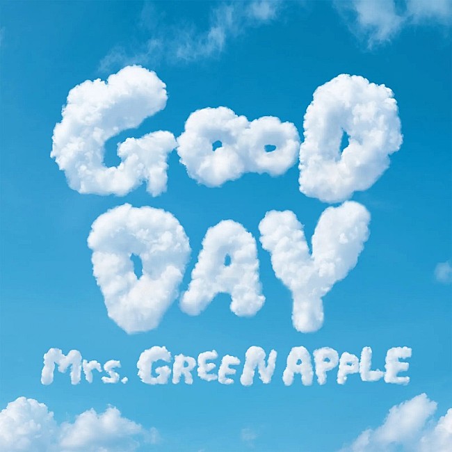 「Mrs. GREEN APPLE「GOOD DAY」自身33曲目のストリーミング累計1億回突破（3/25修正）」1枚目/1