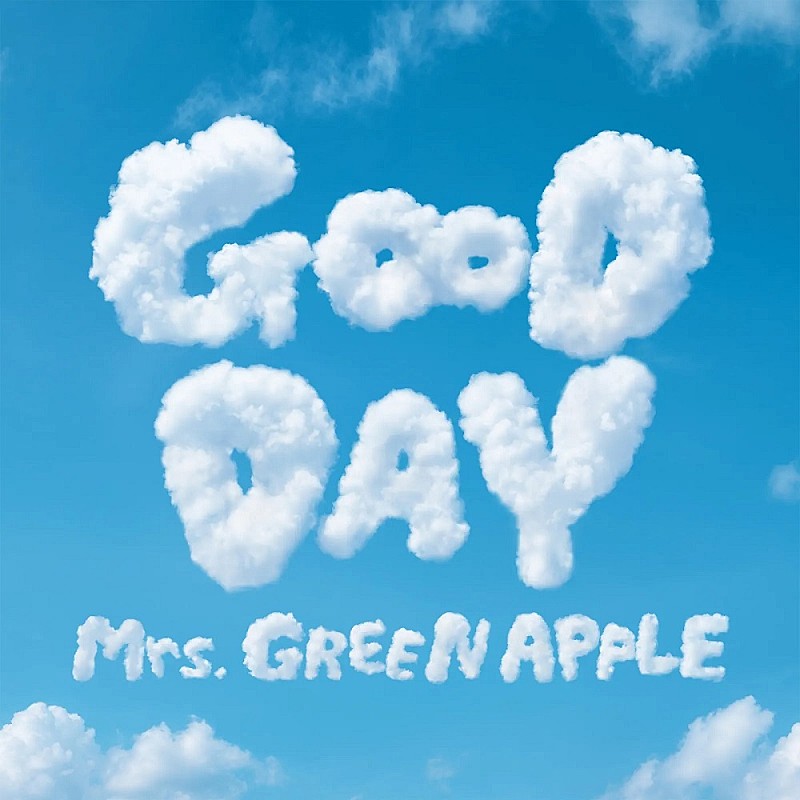「Mrs. GREEN APPLE「GOOD DAY」自身33曲目のストリーミング累計1億回突破（3/25修正）」1枚目/1