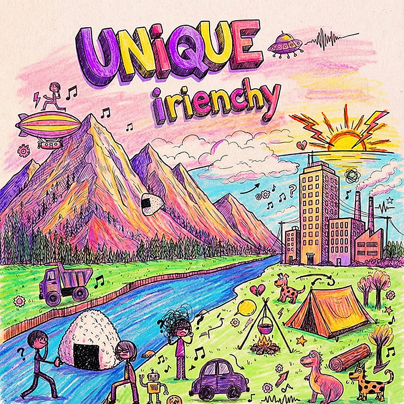 「irienchy 配信アルバム『UNiQUE』」2枚目/3