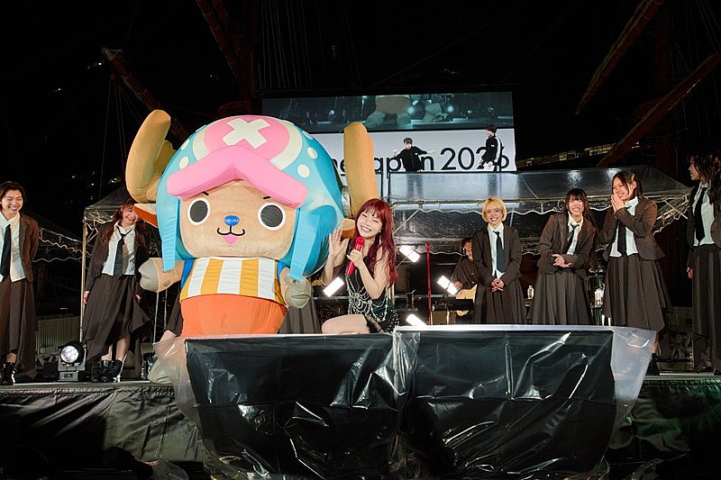 「アイナ・ジ・エンドが『ONE PIECE』エルバフ編のOP主題歌に決定、フリーライブにチョッパーも登場」1枚目/15