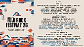 「【FUJI ROCK FESTIVAL &amp;#039;26】ラインナップ第2弾発表、新たに13組が追加」1枚目/1