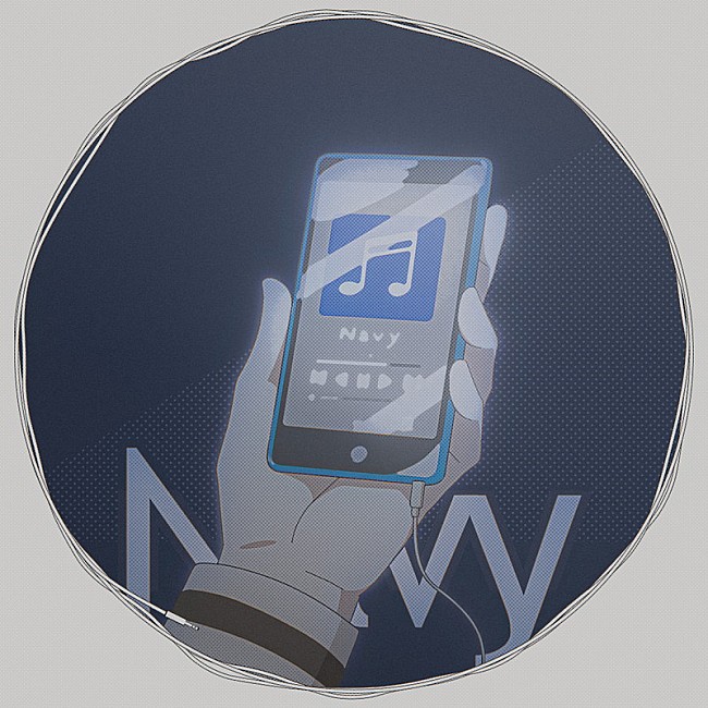 「梓川 配信ングル「Navy」」2枚目/2