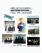 「レミオロメン／.ENDRECHERI.ら【ONE PARK FESTIVAL 2026】第1弾出演アーティスト発表  」1枚目/1