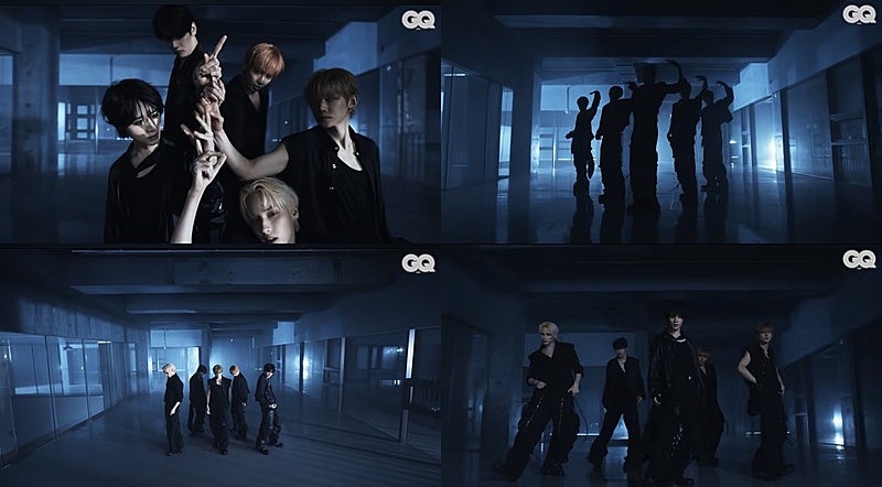 「TOMORROW X TOGETHER、ブラックの衣装で「Stick With You」踊るパフォーマンス映像が公開」1枚目/1