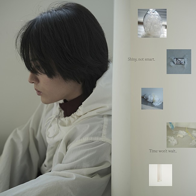 「Cuegee 配信シングル『Shiny, not smart. / Time won't wait.』」2枚目/3