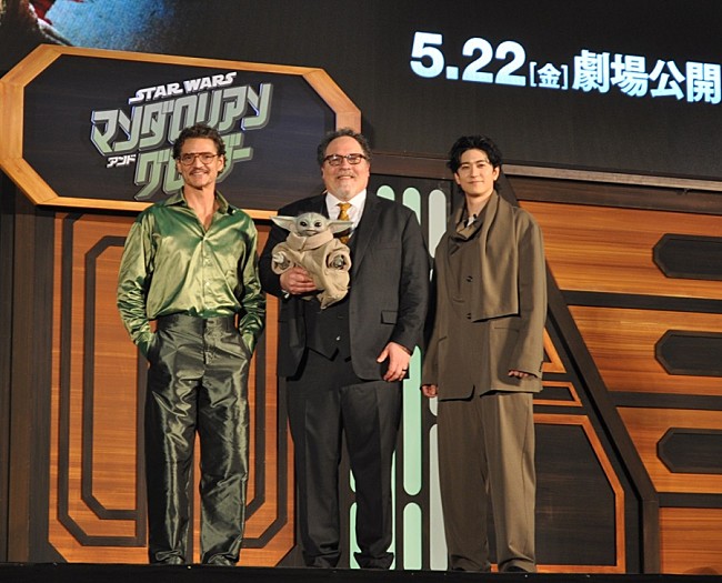 「中島裕翔「日本の文化がスタ－・ウォ－ズに刻まれていることが誇らしい」　『スタ－・ウォ－ズ／マンダロリアン・アンド・グロ－グ－』ジャパンプレミア」1枚目/1