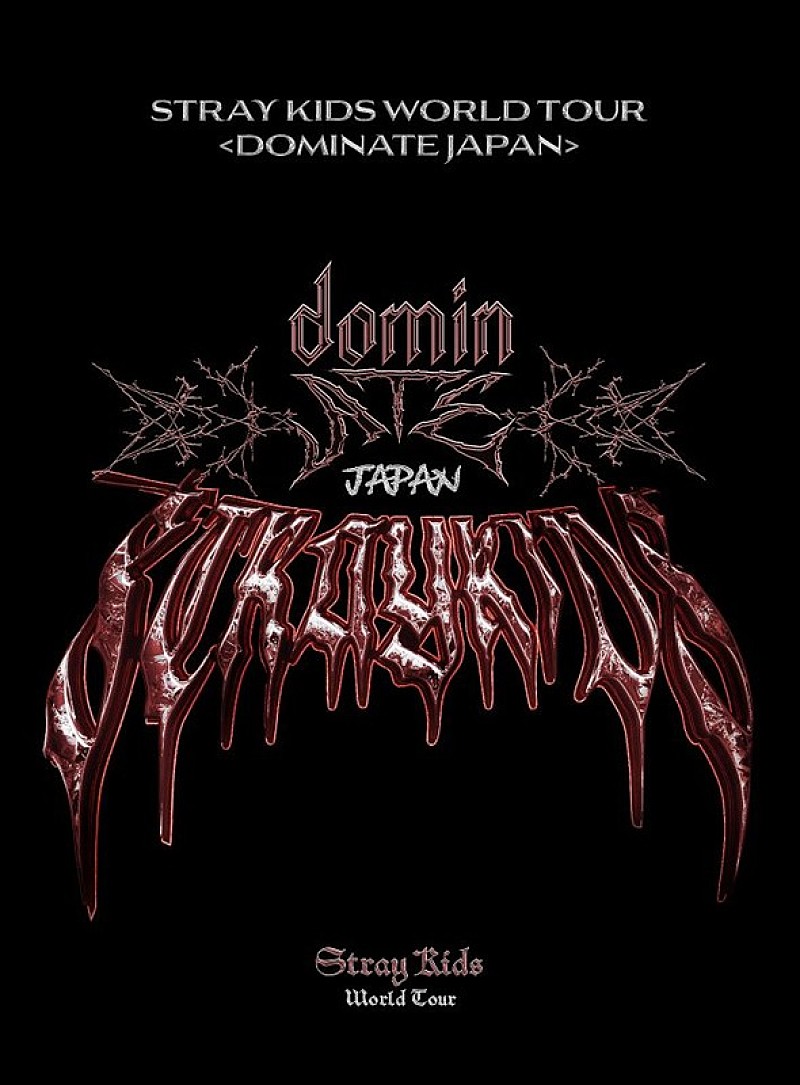 「Stray Kids、ライブBD『Stray Kids World Tour ＜dominATE JAPAN＞』詳細決定」1枚目/3