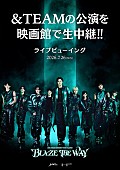 「&amp;amp;TEAMのアジアツアー千葉公演、全国の映画館でライブビューイング」1枚目/2