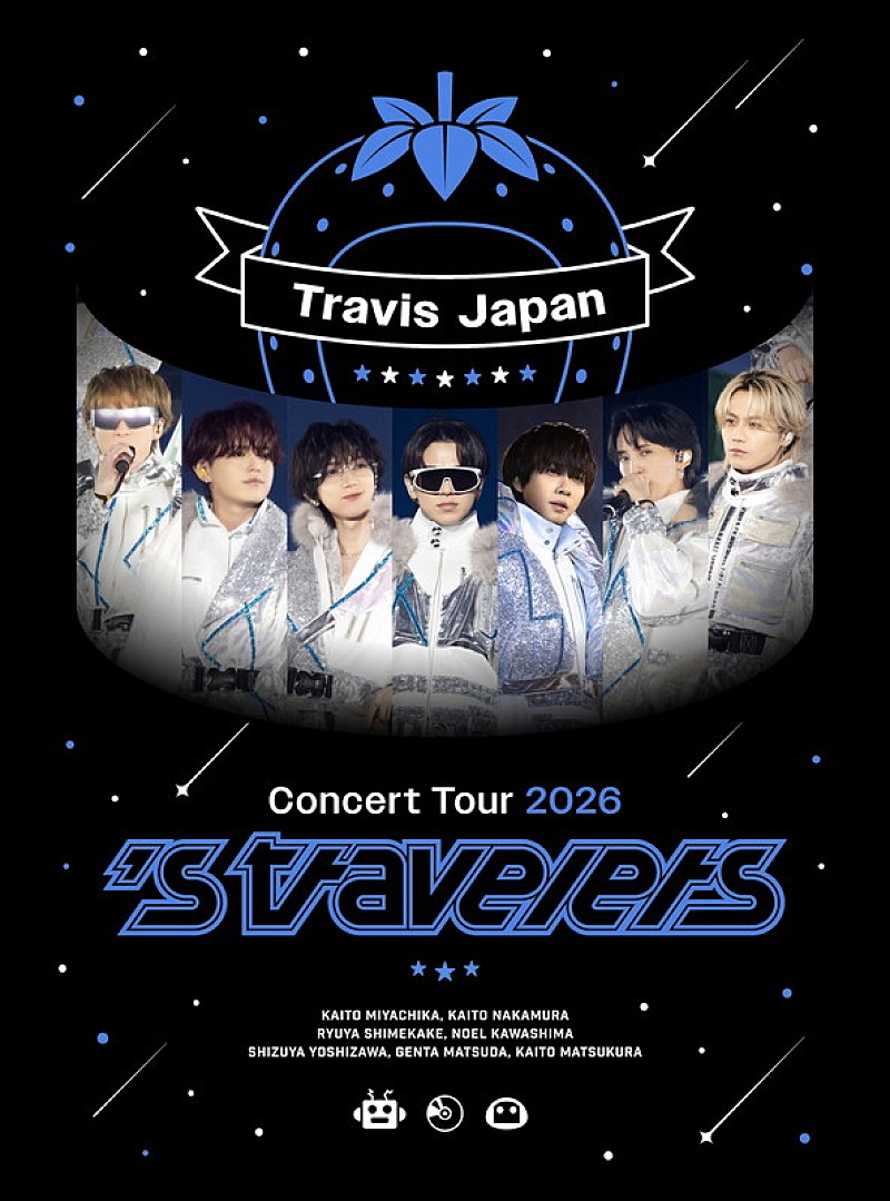 「Travis Japan LIVE Blu-ray＆DVD『Travis Japan Concert Tour 2026 ’s travelers』初回盤」2枚目/4