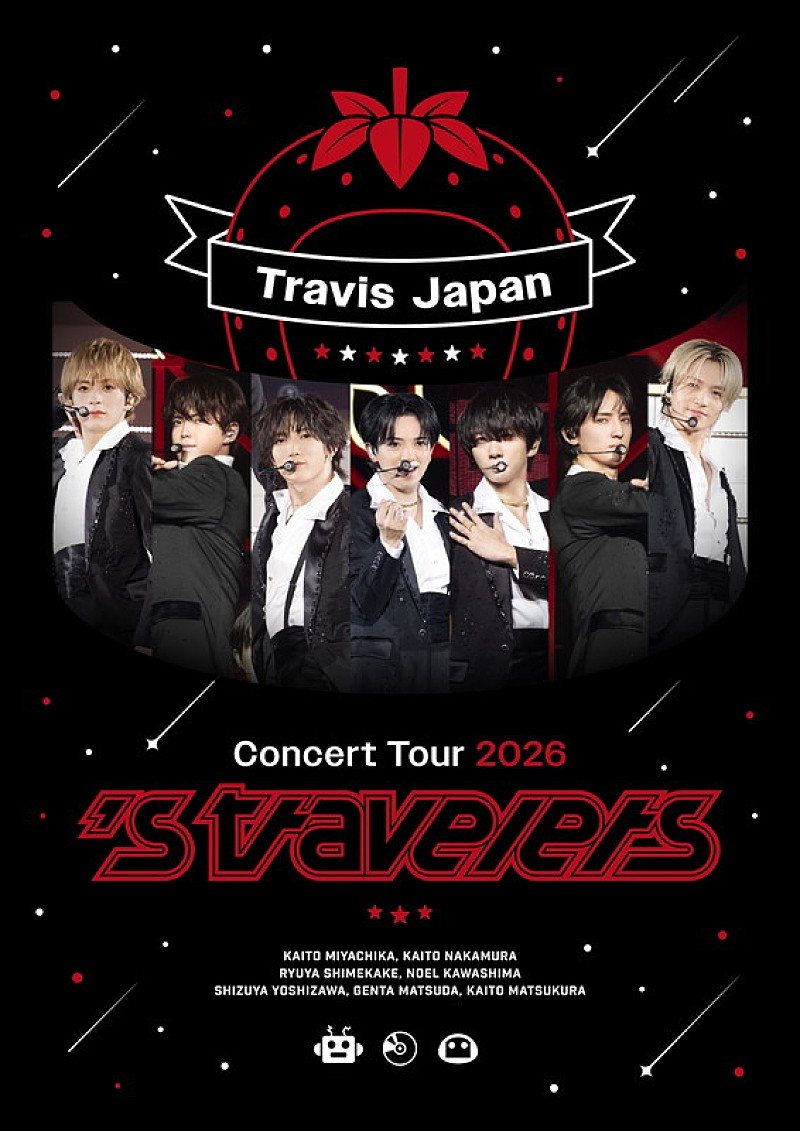 「Travis Japan LIVE Blu-ray＆DVD『Travis Japan Concert Tour 2026 ’s travelers』通常盤 」3枚目/4