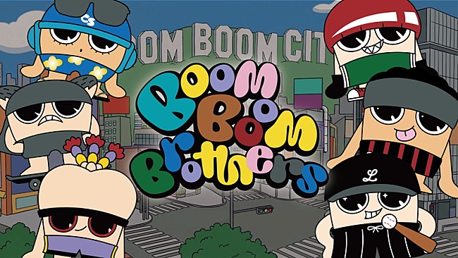 「BE:FIRSTオリジナルキャラクター「Boom Boom Brothers」デビュー、メンバーによる完成発表動画も公開」1枚目/1