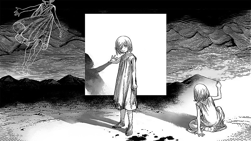 「Nakamura Hak、アニメ『とんがり帽子のアトリエ』原作者イラストによるCD『ただ美しい呪い』全曲試聴映像を公開」1枚目/3