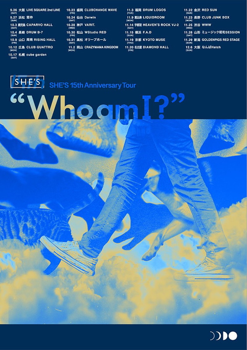 「【SHE'S 15th Anniversary Tour “Who am I?”】」2枚目/2